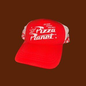Disney pizza planet adjustable trucker hat